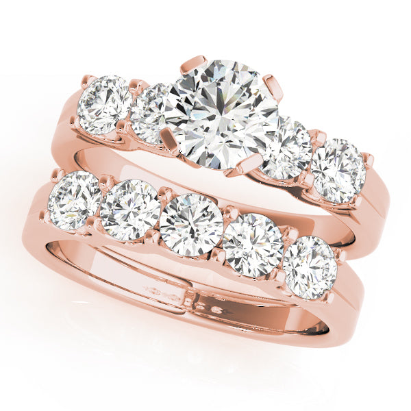 ENGAGEMENT RINGS SINGLE ROW PRONG SET - Image 4