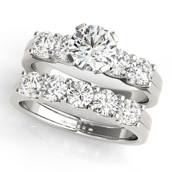 ENGAGEMENT RINGS SINGLE ROW PRONG SET - Image 5