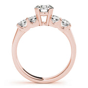 ENGAGEMENT RINGS SINGLE ROW PRONG SET - Image 8