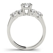 ENGAGEMENT RINGS SINGLE ROW PRONG SET - Image 7