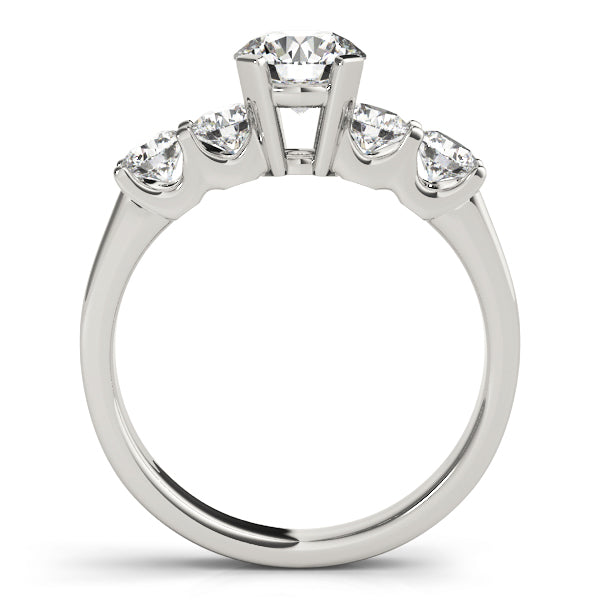 ENGAGEMENT RINGS SINGLE ROW PRONG SET - Image 7