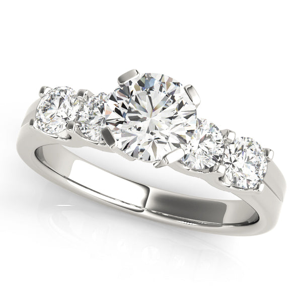 ENGAGEMENT RINGS SINGLE ROW PRONG SET - Image 2
