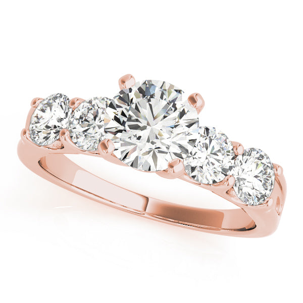 ENGAGEMENT RINGS SINGLE ROW PRONG SET - Image 5