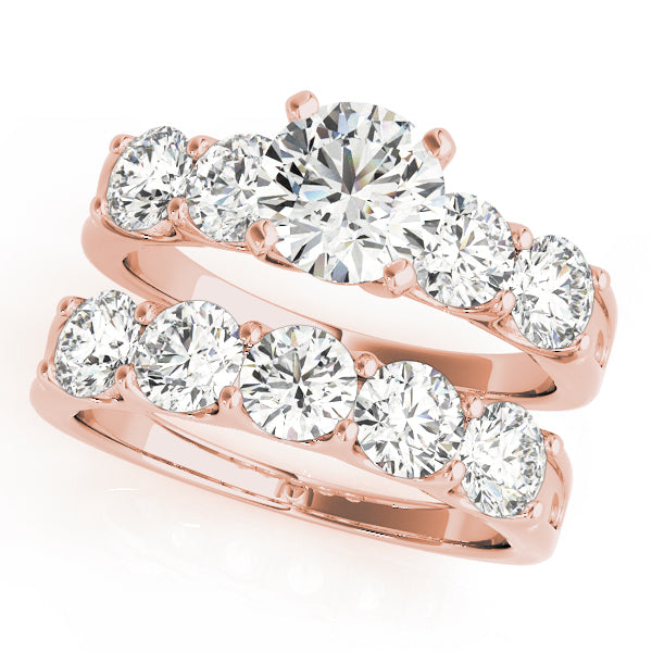 ENGAGEMENT RINGS SINGLE ROW PRONG SET - Image 9