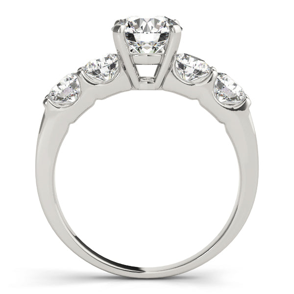ENGAGEMENT RINGS SINGLE ROW PRONG SET - Image 4