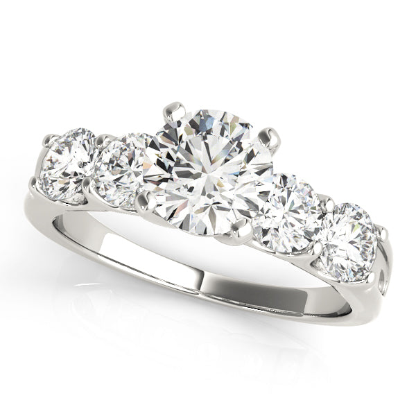 ENGAGEMENT RINGS SINGLE ROW PRONG SET - Image 2