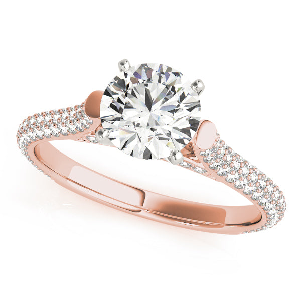 ENGAGEMENT RINGS SINGLE ROW PRONG SET - Image 3