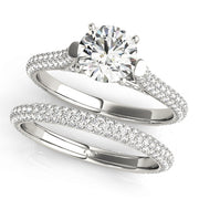 ENGAGEMENT RINGS SINGLE ROW PRONG SET - Image 10