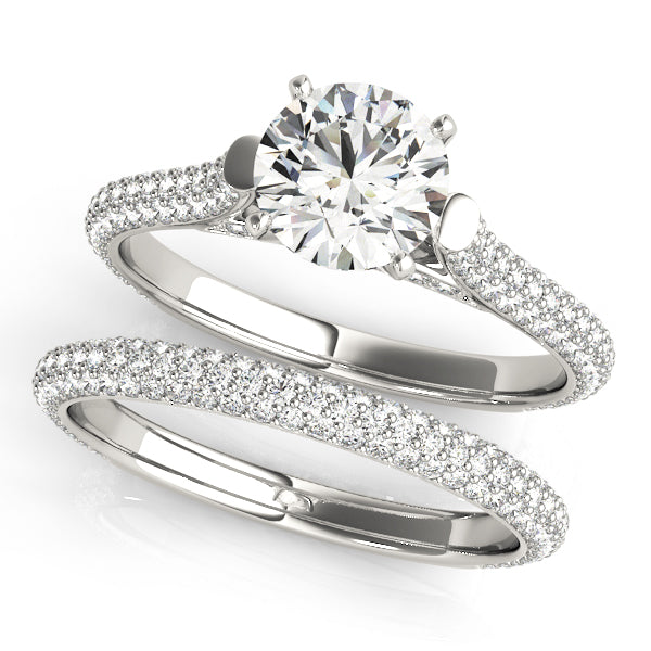 ENGAGEMENT RINGS SINGLE ROW PRONG SET - Image 10