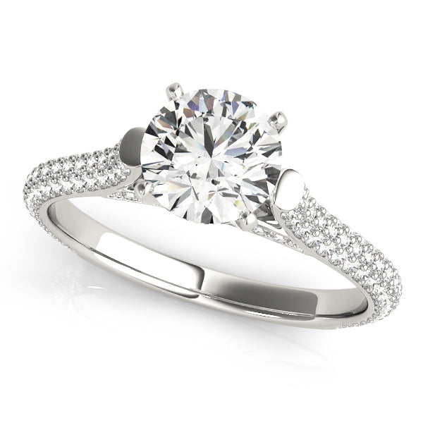 ENGAGEMENT RINGS SINGLE ROW PRONG SET - Image 2