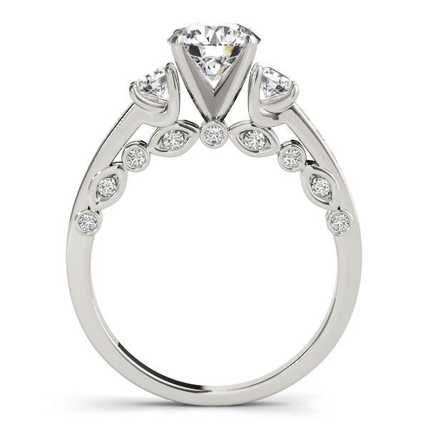 ENGAGEMENT RINGS 3 STONE ROUND - Image 7