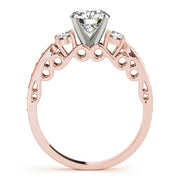 ENGAGEMENT RINGS 3 STONE ROUND - Image 5