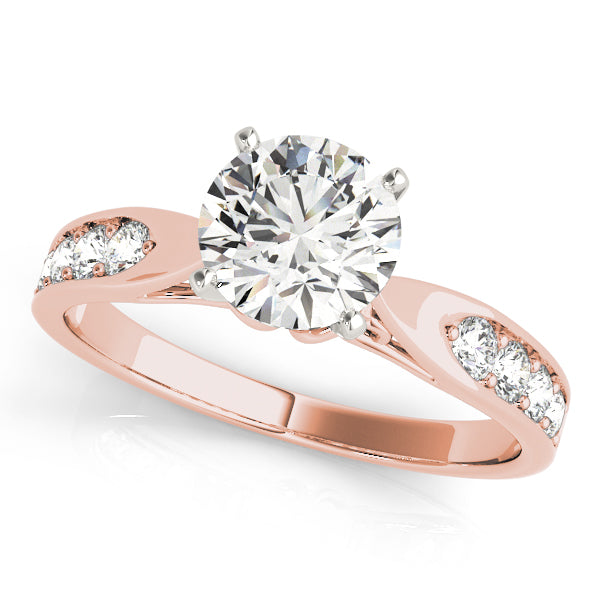 ENGAGEMENT RINGS SINGLE ROW PRONG SET - Image 3