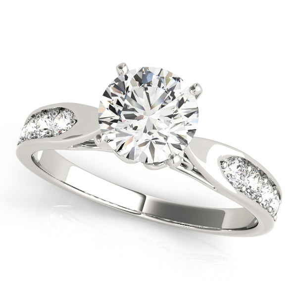 ENGAGEMENT RINGS SINGLE ROW PRONG SET - Image 2