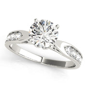 ENGAGEMENT RINGS SINGLE ROW PRONG SET - Image 2