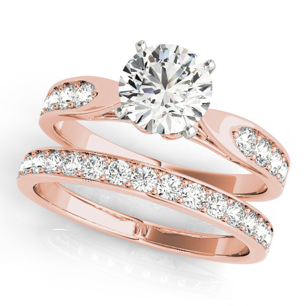 ENGAGEMENT RINGS SINGLE ROW PRONG SET - Image 5