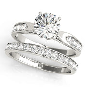 ENGAGEMENT RINGS SINGLE ROW PRONG SET - Image 10