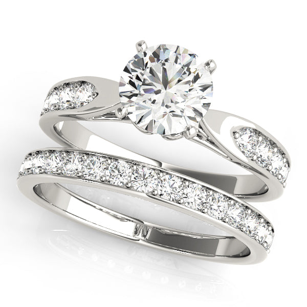 ENGAGEMENT RINGS SINGLE ROW PRONG SET - Image 10