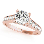 ENGAGEMENT RINGS SINGLE ROW PRONG SET - Image 9