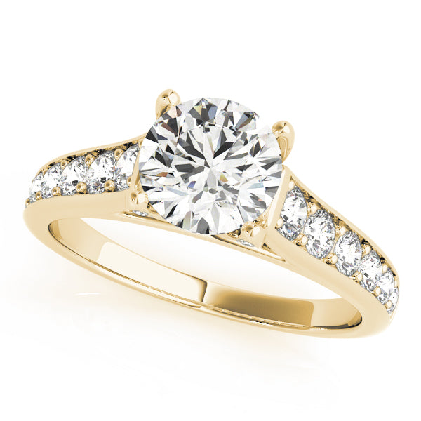 ENGAGEMENT RINGS SINGLE ROW PRONG SET - Image 4