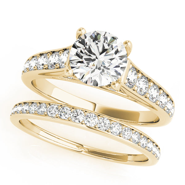 ENGAGEMENT RINGS SINGLE ROW PRONG SET - Image 3