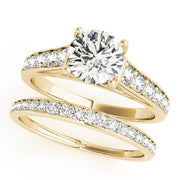 ENGAGEMENT RINGS SINGLE ROW PRONG SET - Image 3