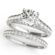 ENGAGEMENT RINGS SINGLE ROW PRONG SET - Image 6