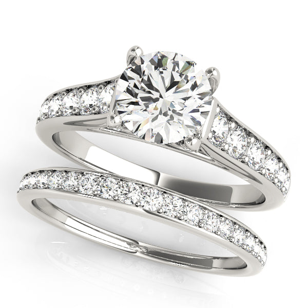 ENGAGEMENT RINGS SINGLE ROW PRONG SET - Image 6