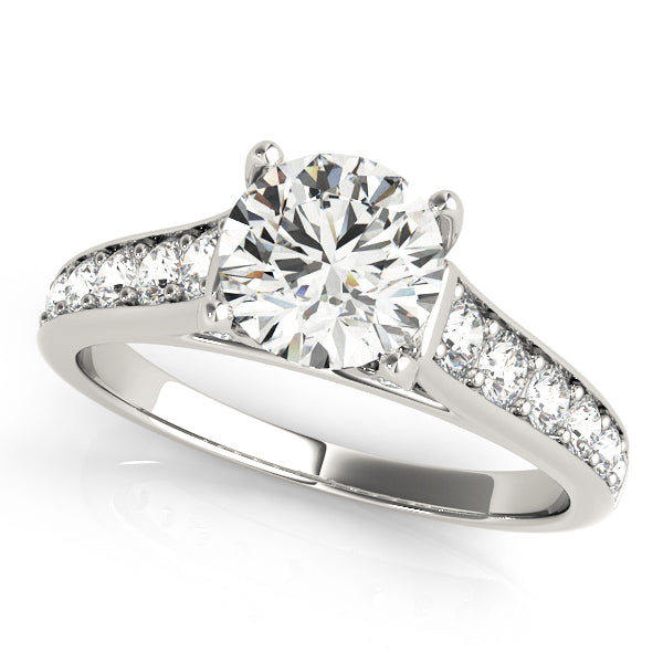 ENGAGEMENT RINGS SINGLE ROW PRONG SET - Image 2