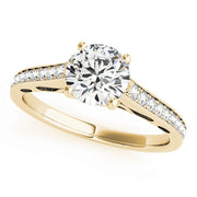 ENGAGEMENT RINGS SINGLE ROW PRONG SET - Image 7