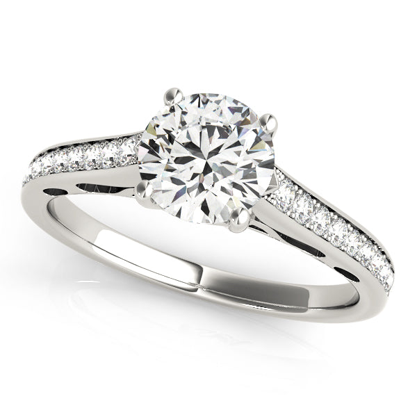 ENGAGEMENT RINGS SINGLE ROW PRONG SET - Image 2