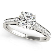 ENGAGEMENT RINGS SINGLE ROW PRONG SET - Image 2