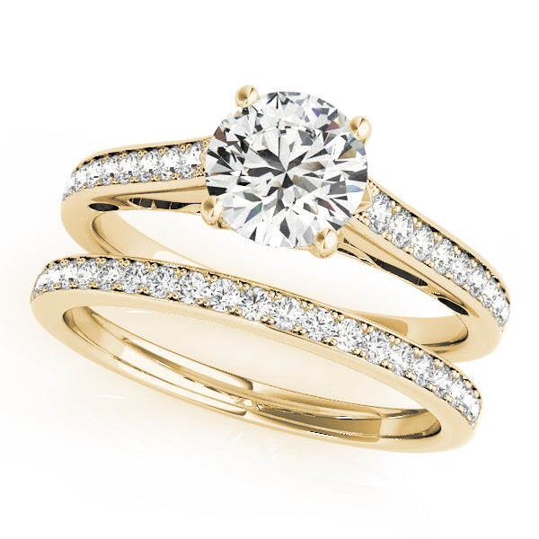ENGAGEMENT RINGS SINGLE ROW PRONG SET - Image 8