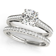 ENGAGEMENT RINGS SINGLE ROW PRONG SET - Image 10