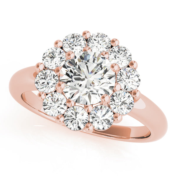 ENGAGEMENT RINGS HALO ROUND - Image 4