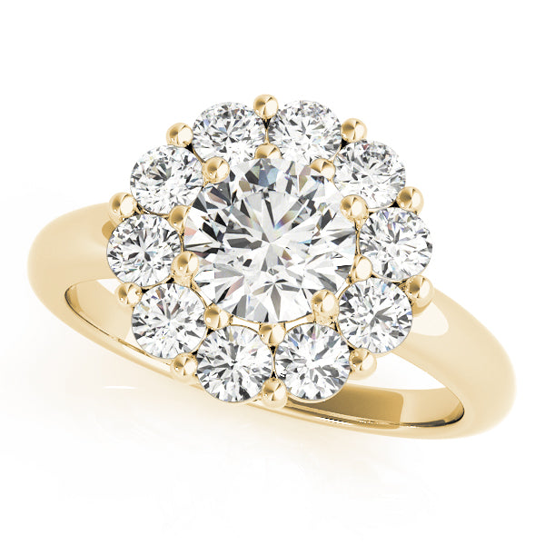 ENGAGEMENT RINGS HALO ROUND - Image 9