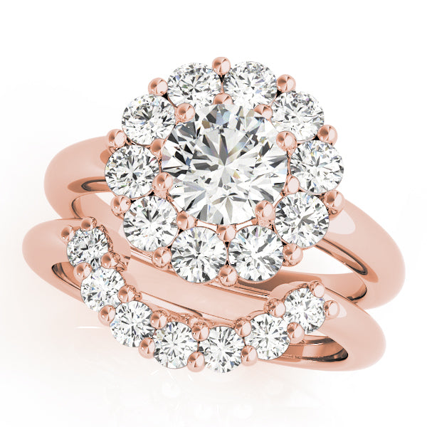 ENGAGEMENT RINGS HALO ROUND - Image 5