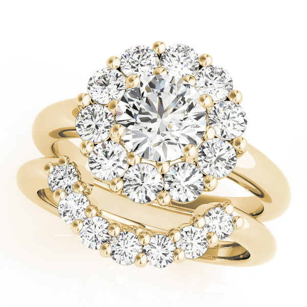 ENGAGEMENT RINGS HALO ROUND - Image 7