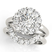 ENGAGEMENT RINGS HALO ROUND - Image 8