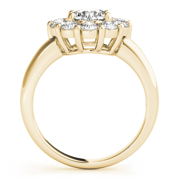 ENGAGEMENT RINGS HALO ROUND - Image 3
