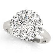 ENGAGEMENT RINGS HALO ROUND - Image 2