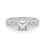 ENGAGEMENT RINGS SINGLE ROW PRONG SET - Image 5