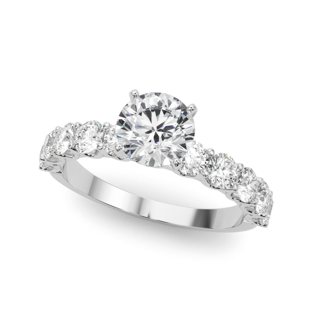 ENGAGEMENT RINGS SINGLE ROW PRONG SET - Image 2