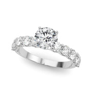 ENGAGEMENT RINGS SINGLE ROW PRONG SET - Image 2
