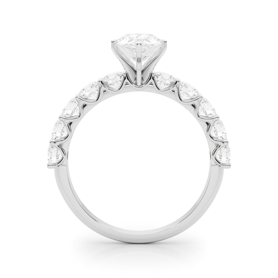ENGAGEMENT RINGS SINGLE ROW PRONG SET - Image 6