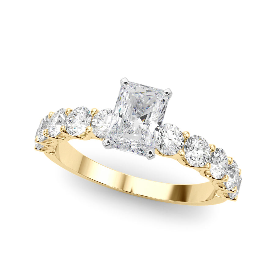 ENGAGEMENT RINGS SINGLE ROW PRONG SET - Image 9