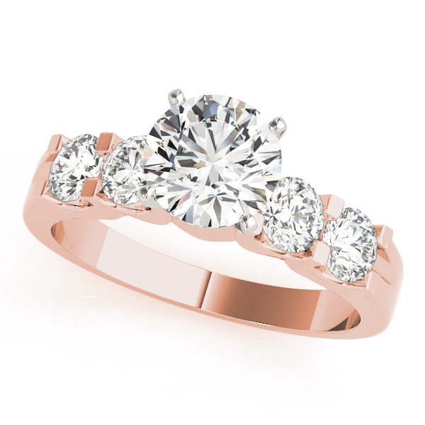 ENGAGEMENT RINGS SINGLE ROW PRONG SET - Image 5