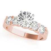 ENGAGEMENT RINGS SINGLE ROW PRONG SET - Image 5