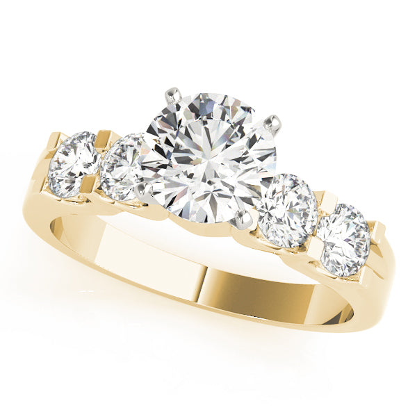 ENGAGEMENT RINGS SINGLE ROW PRONG SET - Image 10