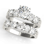 ENGAGEMENT RINGS SINGLE ROW PRONG SET - Image 3